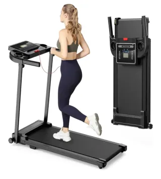 Cinta de Correr Plegable Negra