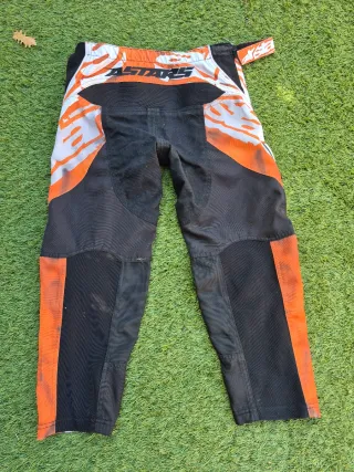 Pantalón Motocross Alpinestars Talla 10-12 Años