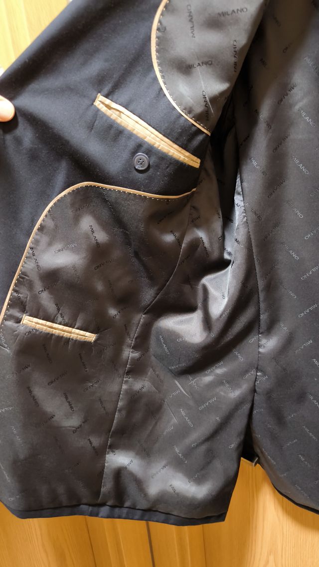 Americana Milano Azul Oscuro 