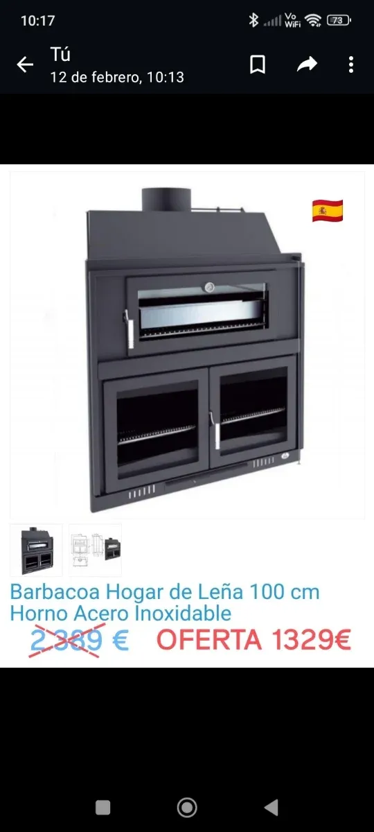Barbacoas con horno