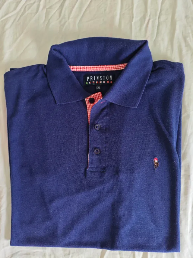 Polo PRINCETON Azul Talla XL