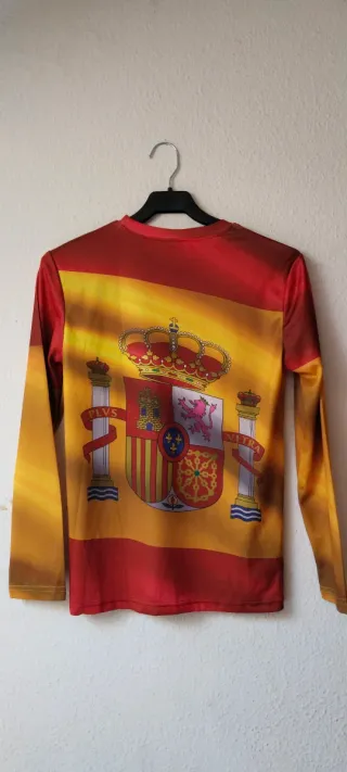 Camiseta España Manga Larga Talla S