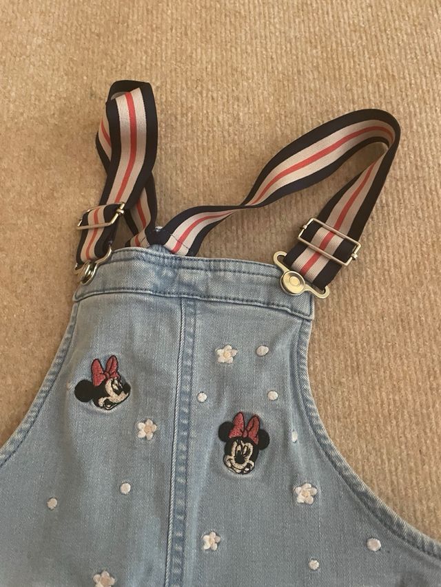Vestido vaquero niña Minnie Mouse