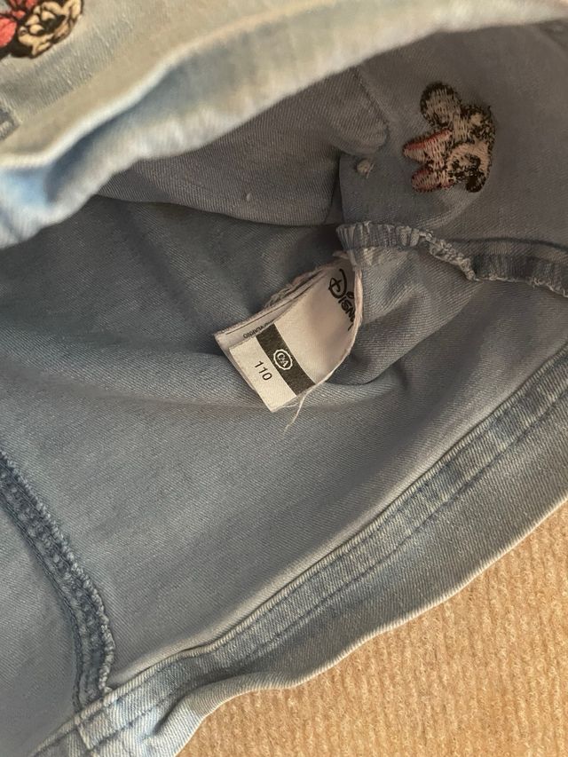 Vestido vaquero niña Minnie Mouse