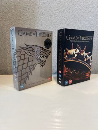 Juego de Tronos Temporada 1 y 2 DVD