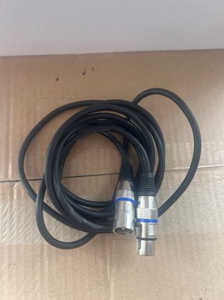Cable XLR Macho Hembra 3m