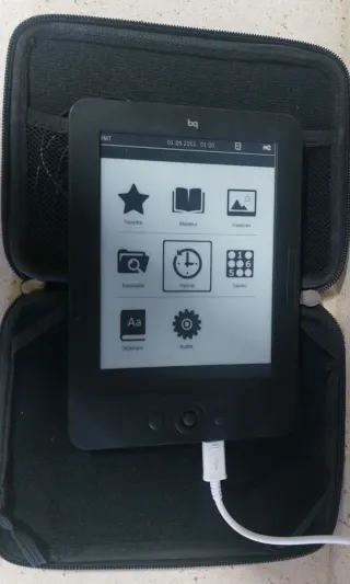 Libro electrónico bq Cervantes Negro