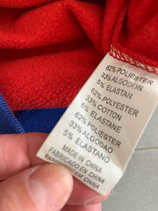 Sudadera Converse Retro Roja y Azul