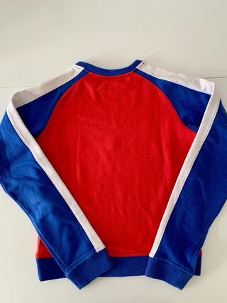 Sudadera Converse Retro Roja y Azul