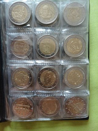 Intercambio o venta  monedas 2 euros
