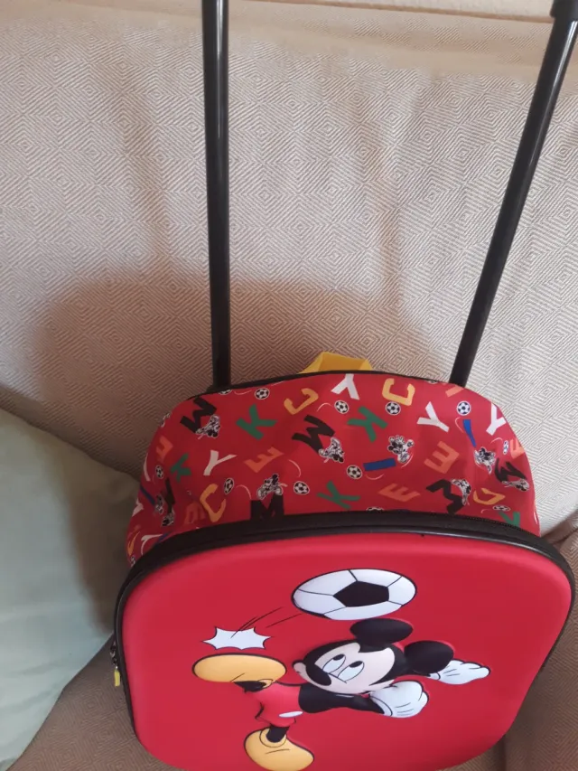 Mochila Infantil Mickey Mouse Fútbol