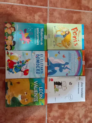 Lote de 6 libros