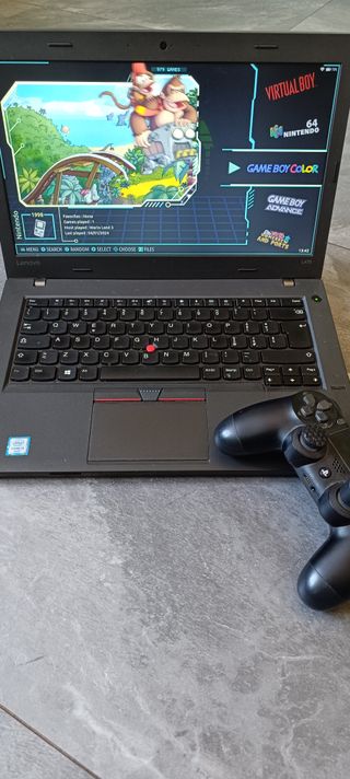 PC Lenovo Notebook Batocera VideoGame Station I5