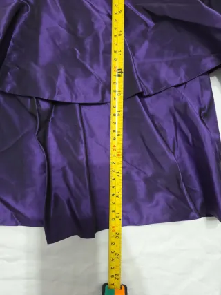 Abito viola scuro goth mini y2k deadstock NWT