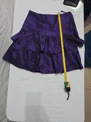 Abito viola scuro goth mini y2k deadstock NWT