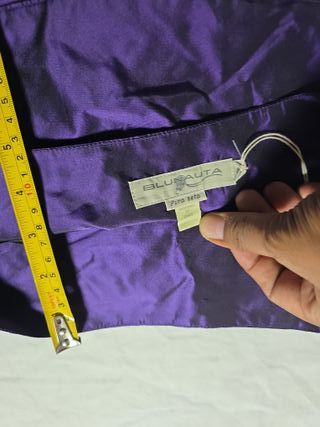 Abito viola scuro goth mini y2k deadstock NWT