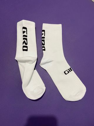 Calcetines ciclismo Giro blancos