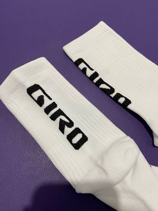 Calcetines ciclismo Giro blancos