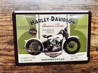Lotto di 3 piatti decorativi Harley-Davidson