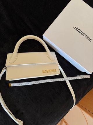 Bolso el Chiquito Largo Blanco caviar