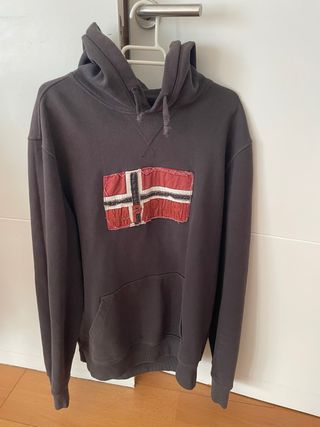 Sudadera Napapijri Gris Oscuro Talla XL
