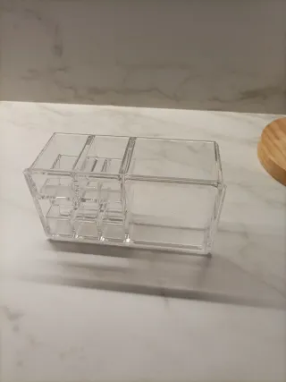 Organizador acrílico para maquillaje/bolígrafos