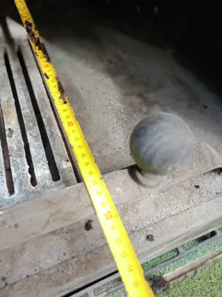 Chimenea de leña rústica empotrable