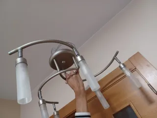 2 lámparas de techo