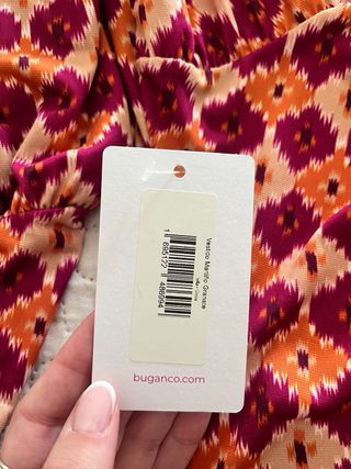 Vestido largo estampado boda