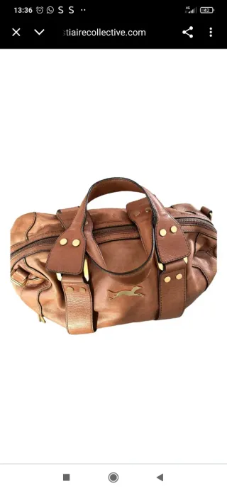 Bolso Bimba y Lola piel marrón