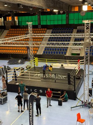 Ring Boxeo Profesional Elevado 7x7