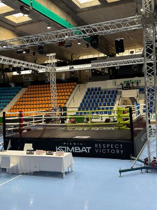 Ring Boxeo Profesional Elevado 7x7