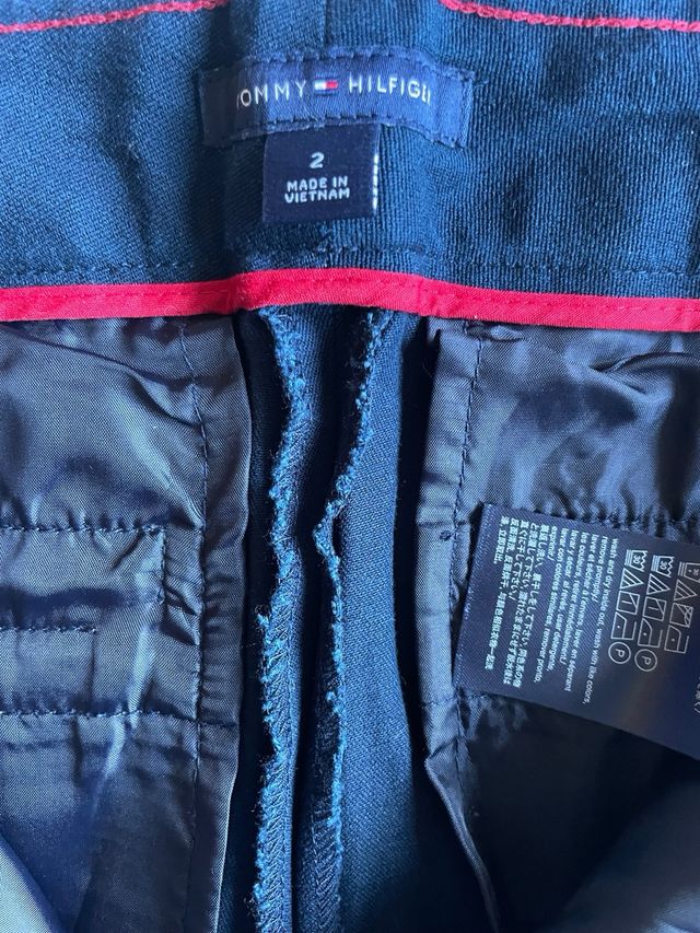 Pantalón Tommy Hilfiger T:2/S Azul