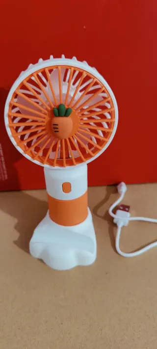 Mini ventilador portátil recargable gadget 