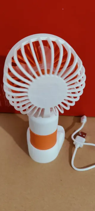 Mini ventilador portátil recargable gadget 