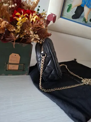 Bolso redondo Purificación García negro