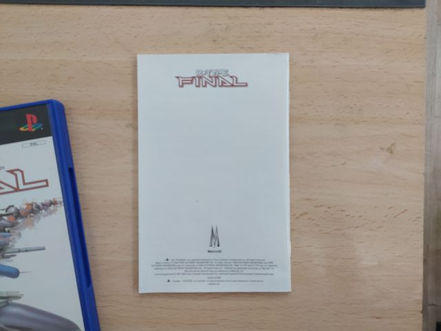 R-Type Final PS2 PAL España