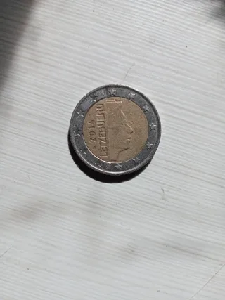Moneda 2 Euros Luxemburgo 2014