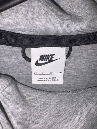Felpa Nike Tech Grigia Taglia XS