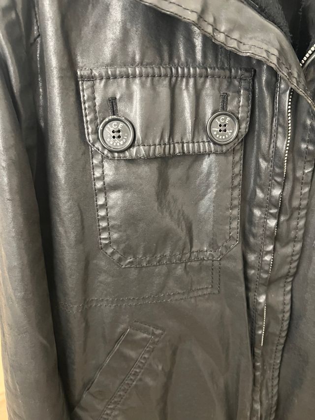 Chaqueta Bomber Iceberg Negra