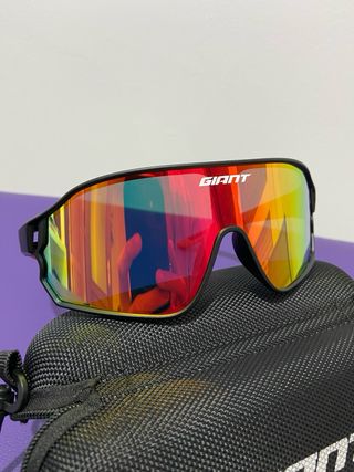 Gafas de sol Ciclismo Giant roja