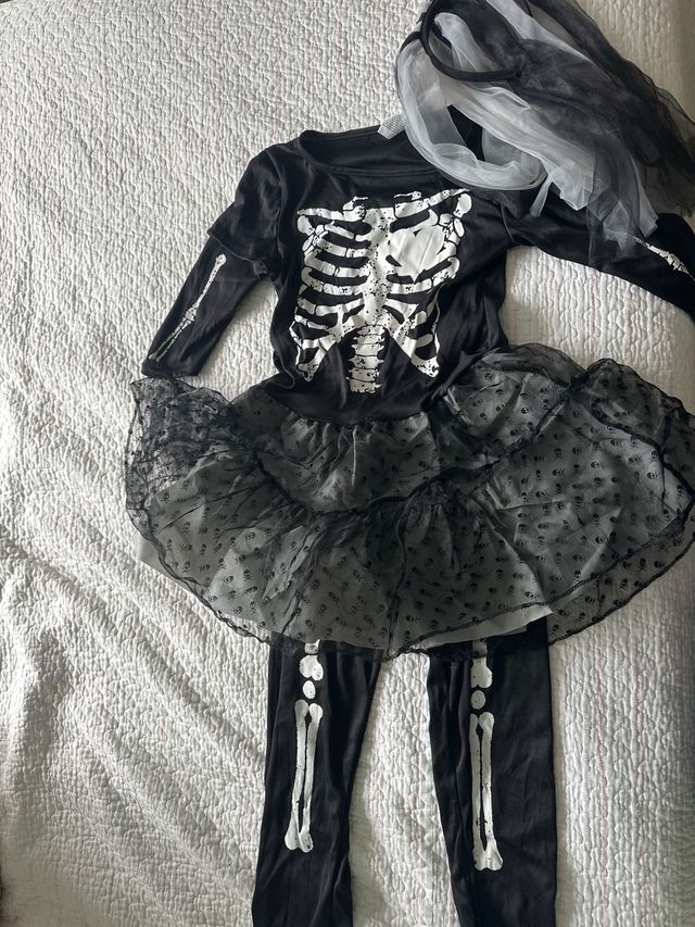 Disfraz Novia Esqueleto Talla 10-12