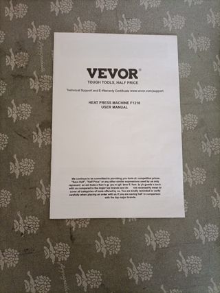 Vevor Press F1210