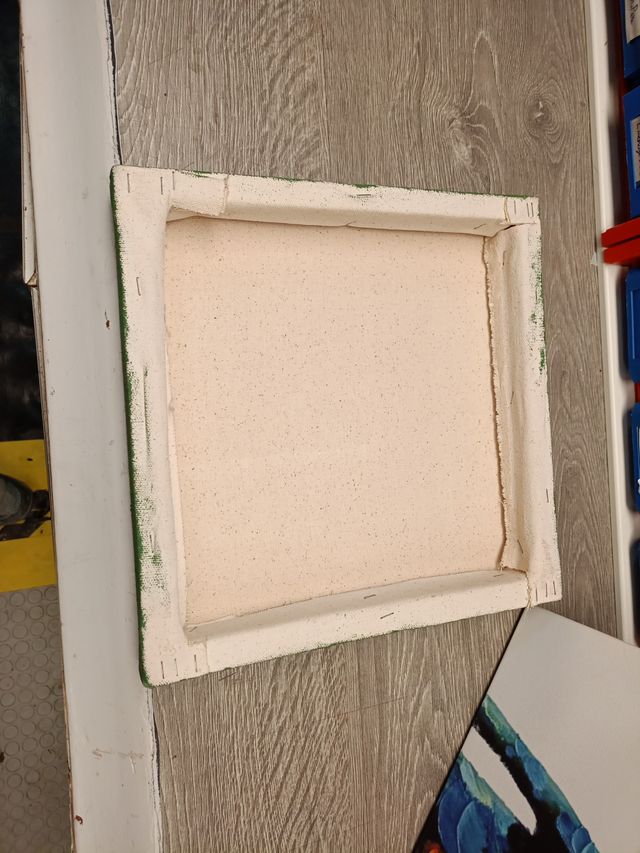 Cuadro Pórtico Espiral Marrón y Rosa 30x30