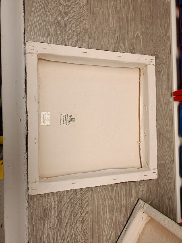 Cuadro Pórtico Espiral Marrón y Rosa 30x30