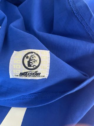 Camiseta Hellstar Warm Up Azul Talla M