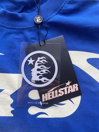 Camiseta Hellstar Warm Up Azul Talla M