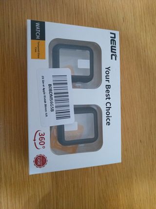 2x Funda Cristal Templado Apple Watch 38mm