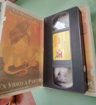 Lote 4 Películas Disney VHS Clásicos