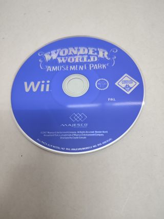 Wonder World Parque de Atracciones Wii  